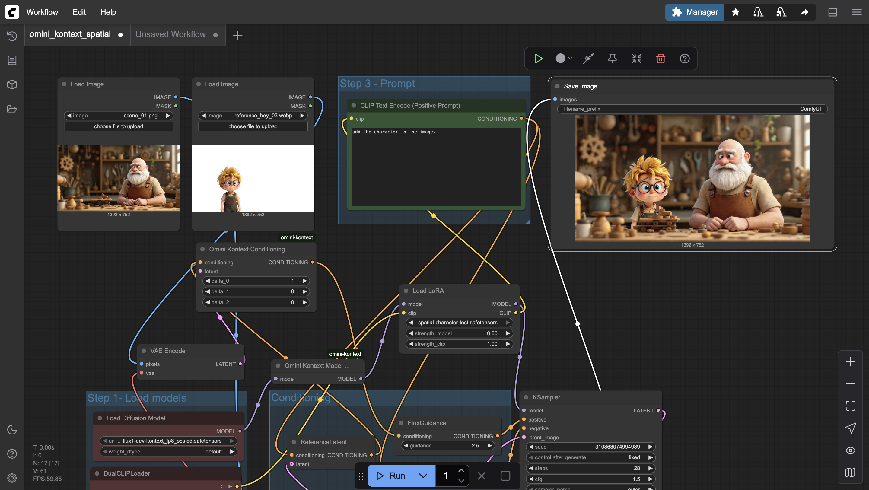 Cartoon spatial workflow thumbnail