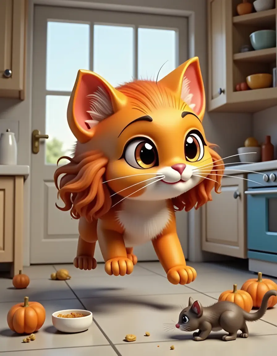 Output example for Cartoon character